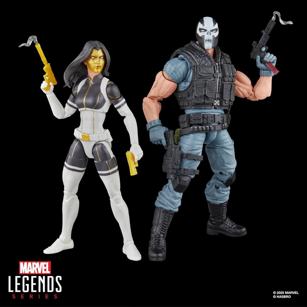 Marvel Legends Series Super Villains Madame Masque & Crossbones pack 2 figures 15cm