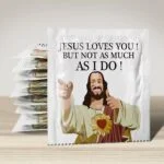 Jesus loves you - Preservativo