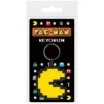PAC-MAN Pixel – Porta-chaves de borracha