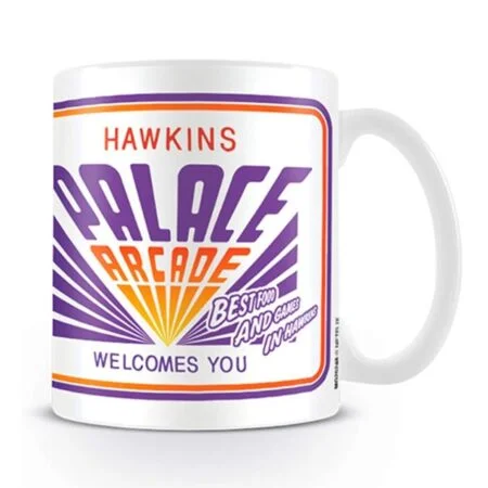 Hawkins Palace Arcade - Stranger Things - Caneca