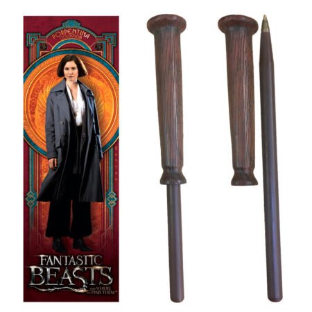 Fantastic Beasts Porpentina Goldstein wand pen and bookmark