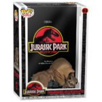 POP figure Movie Poster Jurassic Park Tyrannosaurus Rex and Velociraptor
