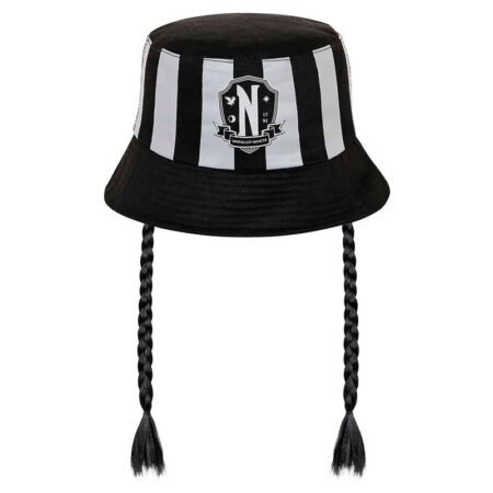 Wednesday braids bucket hat