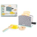 Toaster with accessories wood 8pcs
