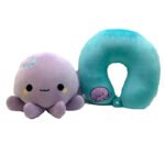 Adoramals Octopus Swapseazzz travel pillow + plush toy